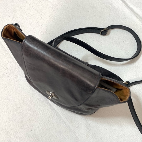 Patrician Nash Convertible Bag Backpack Crossbody Shoulder Purse Black Medium - Picture 6 of 15